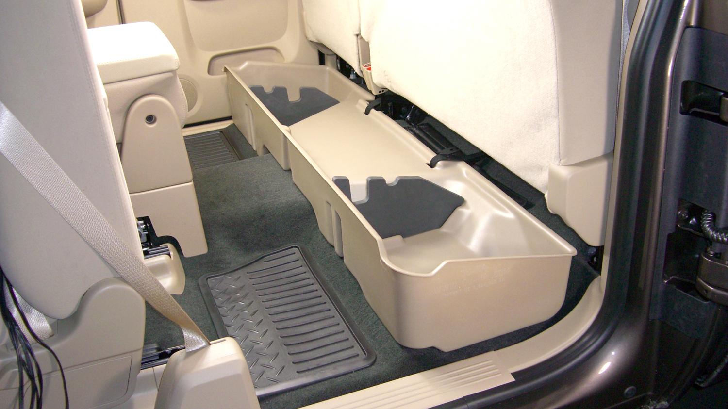 DU-HA - 06-07 Chevy-GMC Ext Cab Silverado-Sierra -5.67 ft. Extra Short Box - Classic -Underseat -Dk Gray 10048