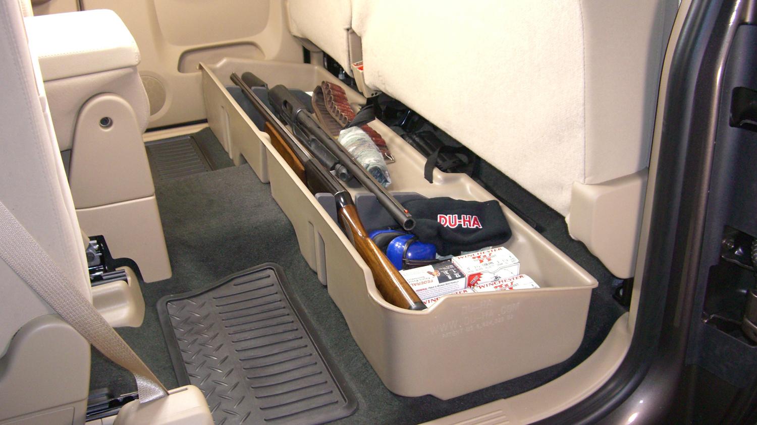 DU-HA - 06-07 Chevy-GMC Ext Cab Silverado-Sierra -5.67 ft. Extra Short Box - Classic -Underseat -Dk Gray 10048
