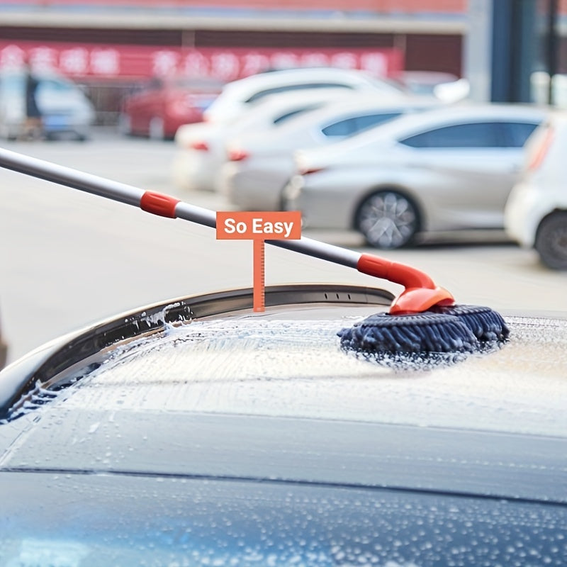 Ultimate Car Cleaning Kit: Microfiber Brush Mop, Mitt, Spon&amp; More - Get A Spotless Shine Every Time!