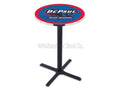 L211B36DePaul 36 In. Black Wrinkle Depaul Pub Table