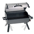 Portable Propane BBQ Gas Grill 14,000 Btu Porcelain Grid Support Legs Grease Pan