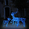 Eccomum 3 Piece Christmas Light Display Reindeers 229 LEDs