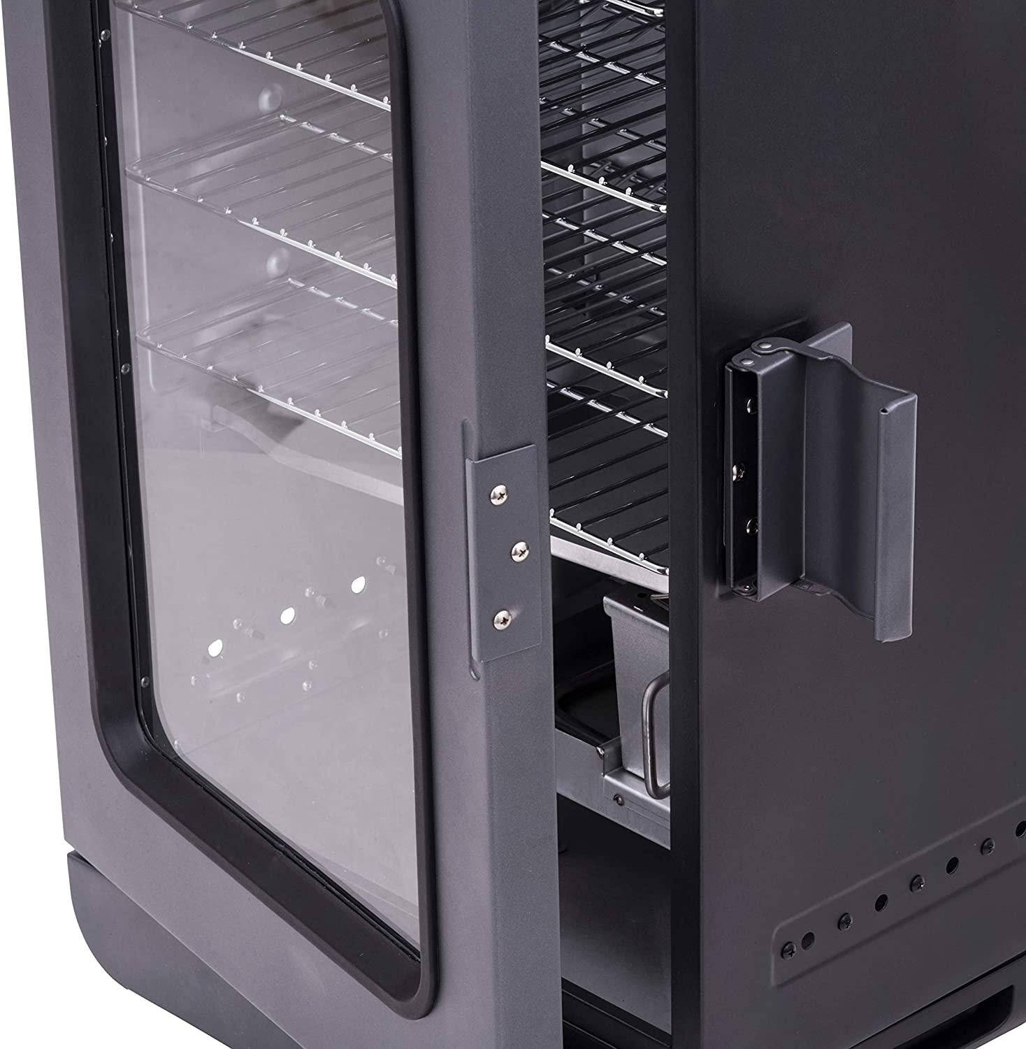 19202101 Deluxe Black Digital Electric Smoker, Large, 725 Square Inch