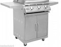 Steel Gas Grill Cart for 26" Sizzler Grill - Cart Only