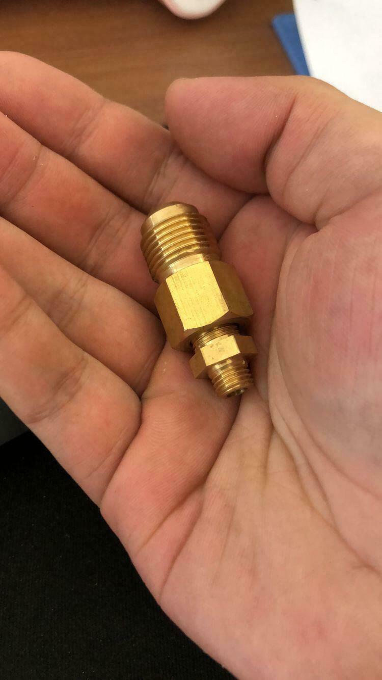 3/8inch connector for lp gas warmer