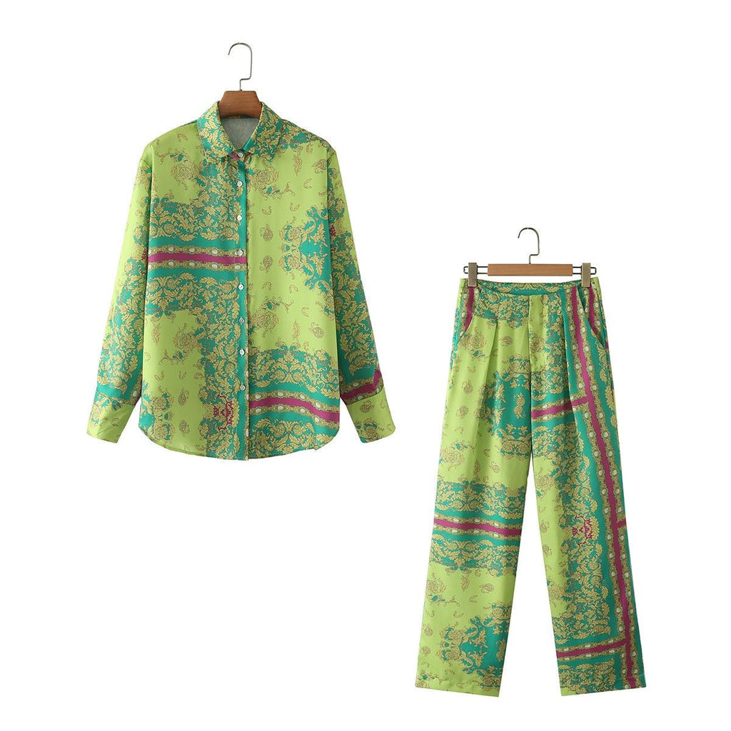 vintage patchwork totem pants