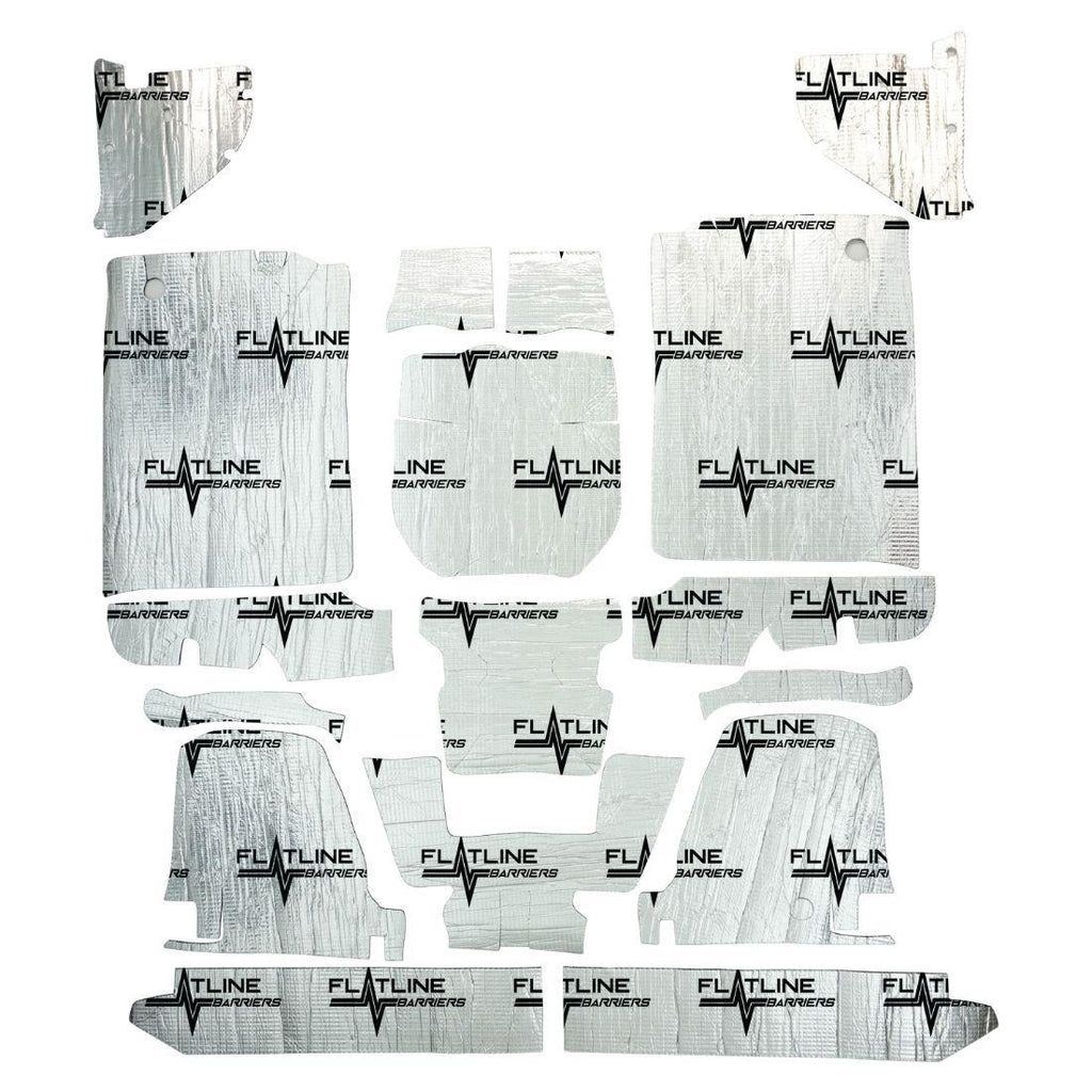 Flatline Barriers 73-80 . Cab 10-30 High Hump Truck Floor Insulation - TABT4013