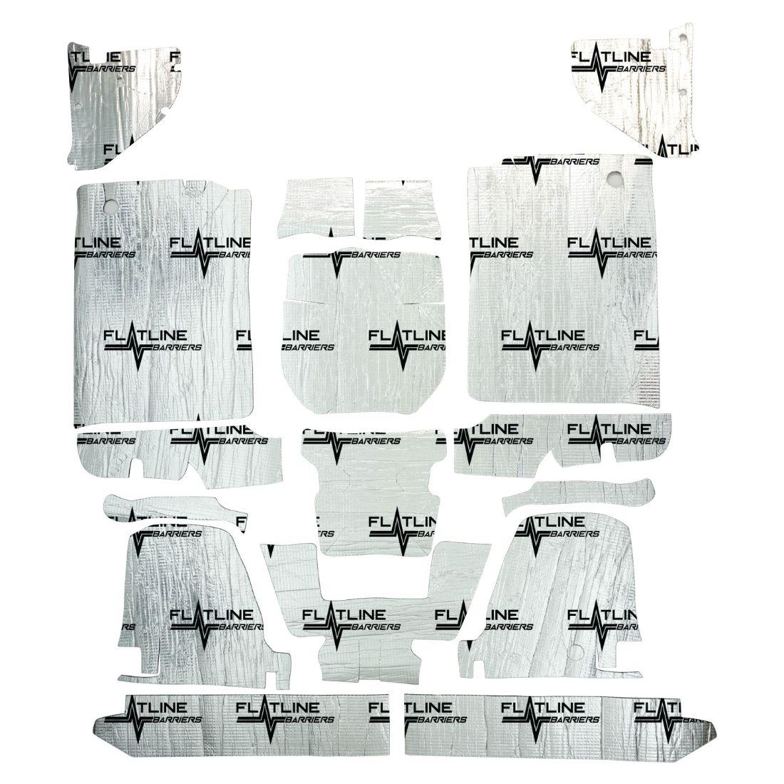 Flatline Barriers 73-80 . Cab 10-30 High Hump Truck Floor Insulation - TABT4013