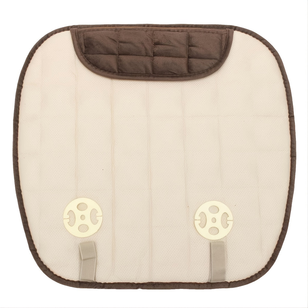 Upgrade Your Car With This Soft And Stylish Plaid Car Seat Cover And Memory Foam Cushion!