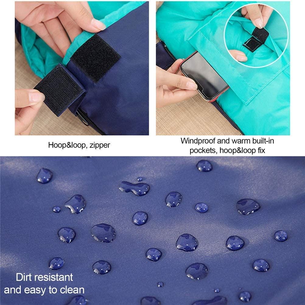 DLBGM Electric Heated Sleeping Bag Warm Waterproof Adjustable Portable Lazy Bag Multifunction Outdoor Traveling Camping Lightweight