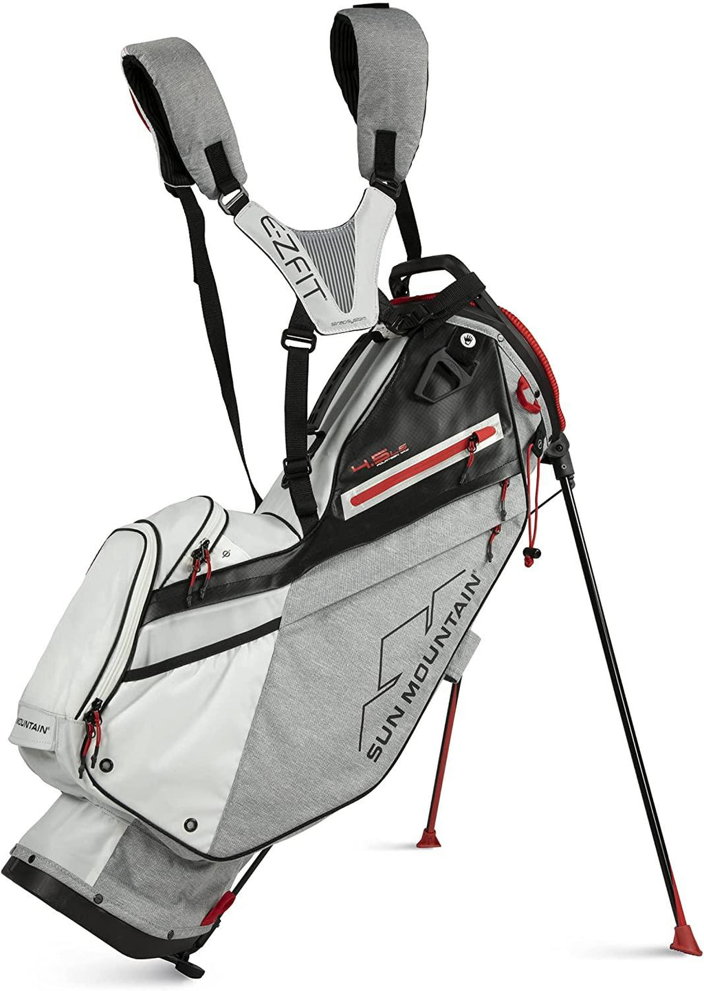 Sun Mountain Mens 2022 Golf Stand Carry 4.5LS 14-Way Divided Golf Bag