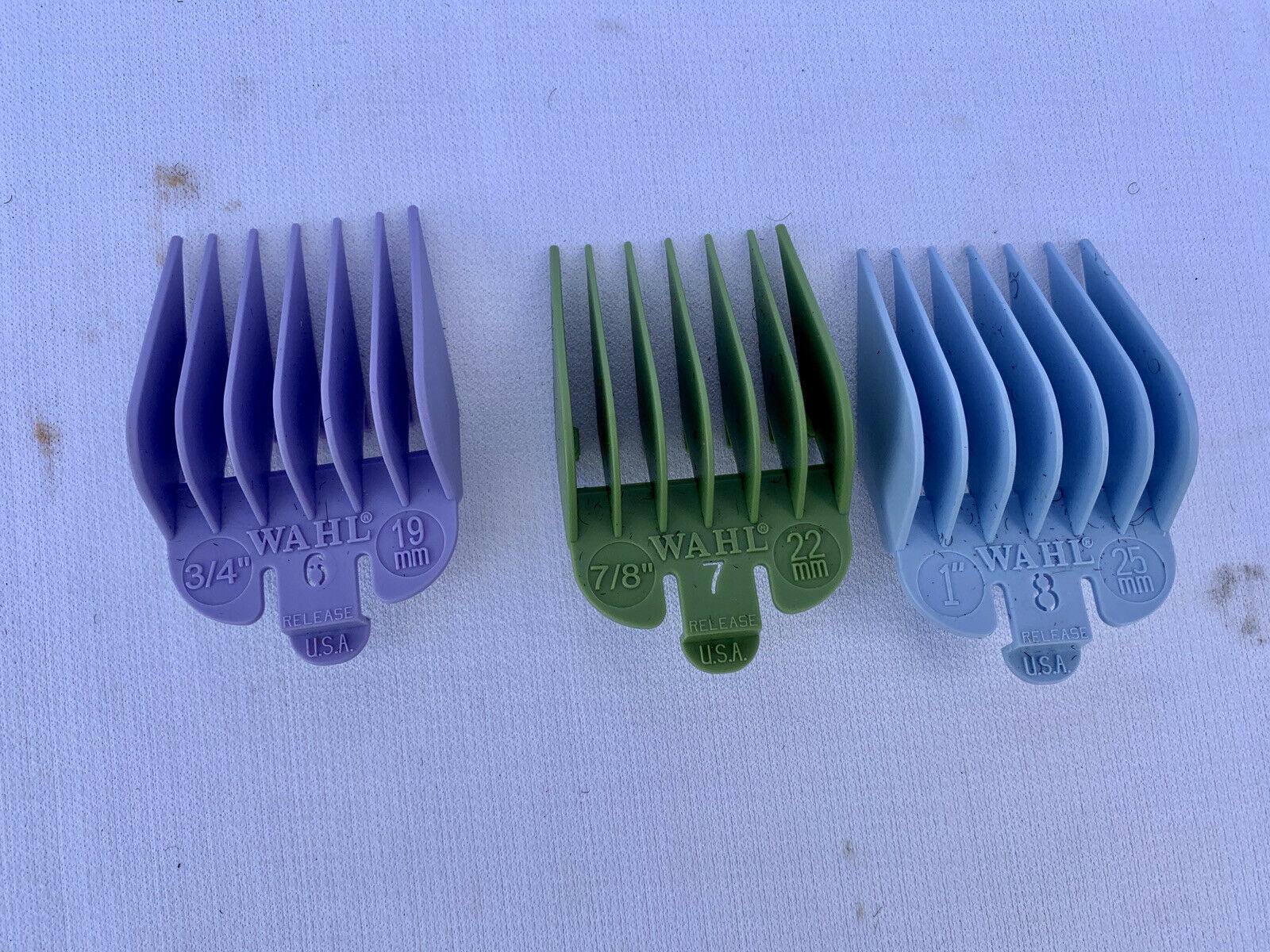 Wahl Hair Clippers Hair Trimmers Color Key Left And Right Ear Several Sizes
