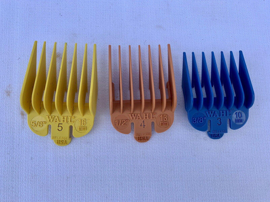 Wahl Hair Clippers Hair Trimmers Color Key Left And Right Ear Several Sizes
