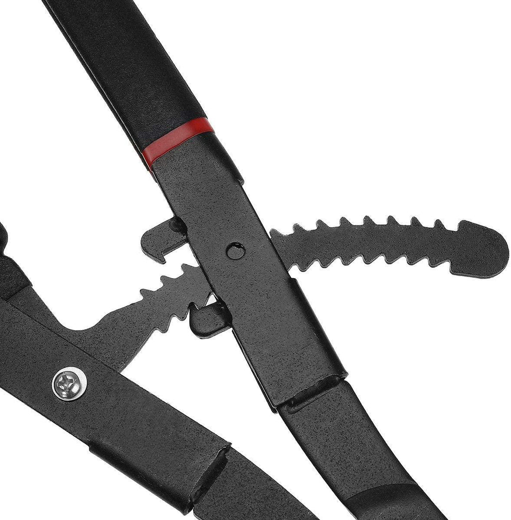 CT-CT Plier 16 Inch 2Pcs LarCirclip Snap Ring Pliers Set Retaining Ring Ratcheting with Xtra Tips Pincers Tool Hand Tools