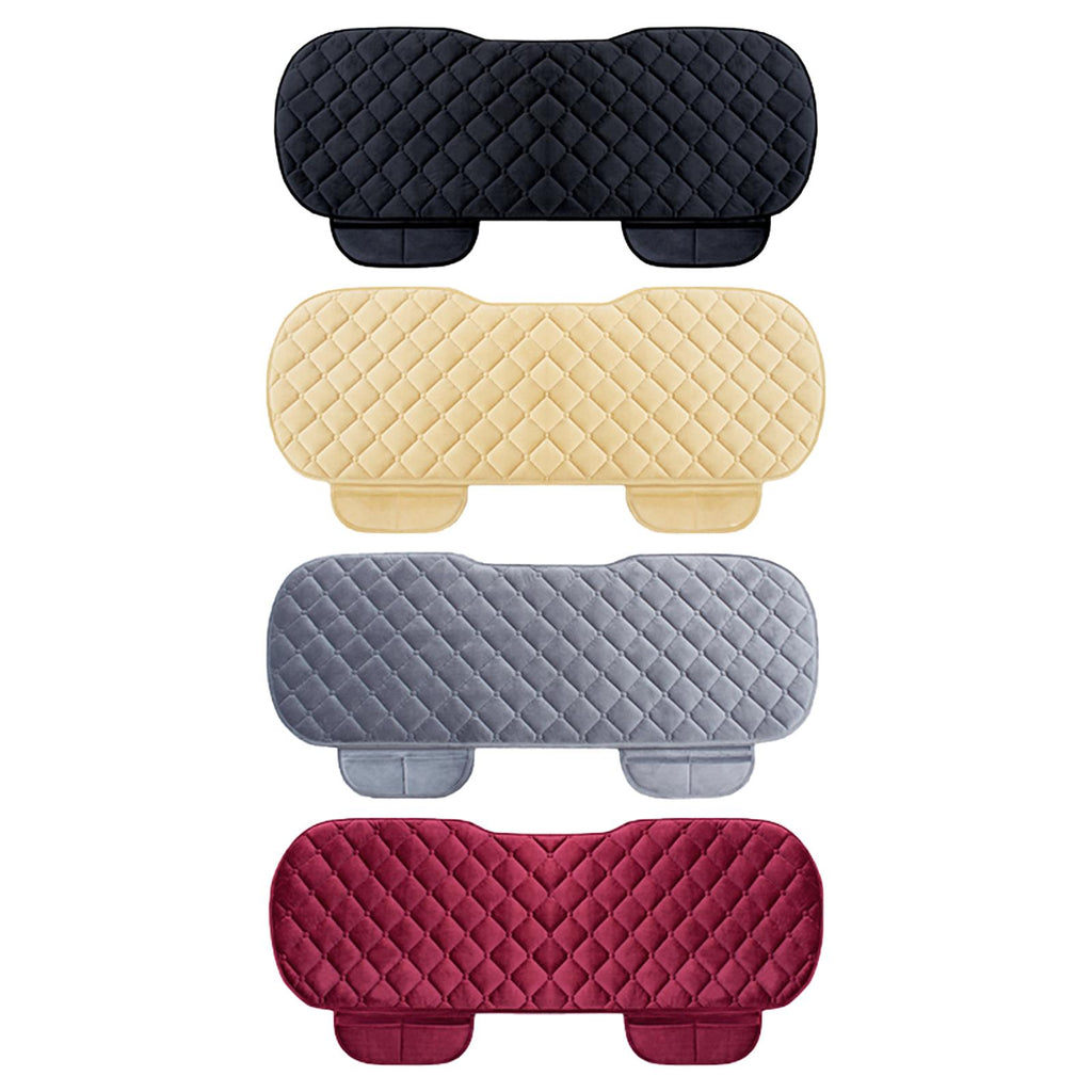 Car Back Seat Cover Plush Material Rear Back Row Protector Mat, Auto Chair Cushion Accessories, Car Back Row Seat Cushion