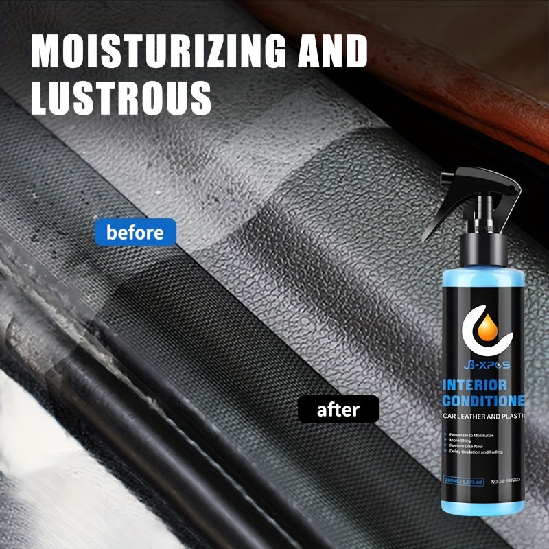 1pc Car Interior Coating Plastic Leather Polish Refinisher