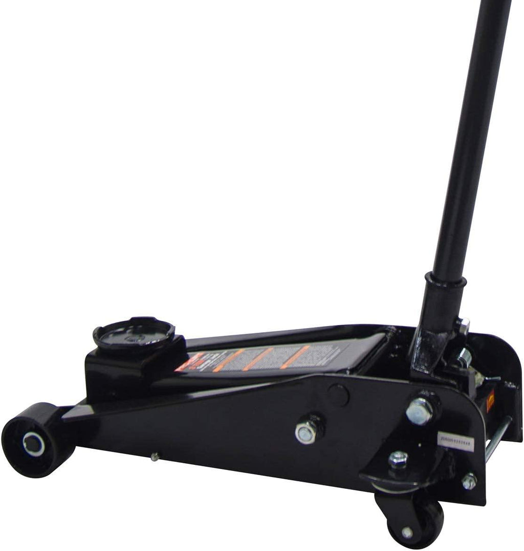 Pro-LifT G-4630JSCB 3 Ton Heavy Duty Floor Jack/Jack Stands and Creeper Combo - Great for Service GaraHome Uses - Black