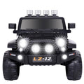 Topcobe Kids Electric Cars to Ride in, 12V Kids Ride-On Jeep Car for Child Boys Girls, Gift Children Truck Car with Remote Control, 3 Speeds, Spring Suspension, LED Lights