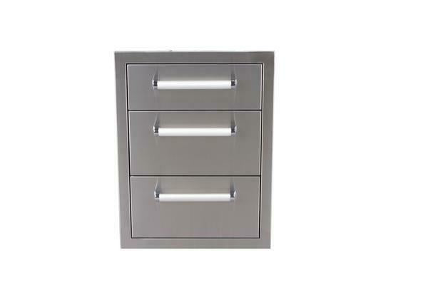 Triple drawer