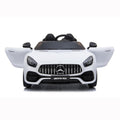 CLEARANCE! 12V Ride-On Cars Toys, Electric Cars Ride-On Truck Car for Child w/ Remote Control, 3 Speeds, LED Lights, Safety Belt, MP3, TF card 6, 120 Min Fun Time, Birthday Gift for 3-8 Kids, S6669
