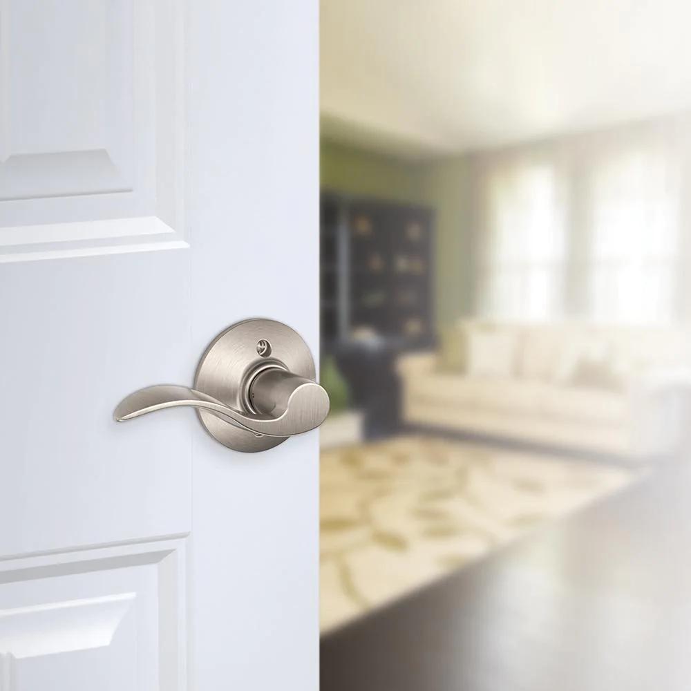 Accent Satin Nickel Dummy Door Lever