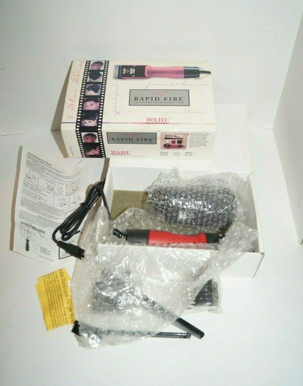 Wahl Professional Five Star Rapid Fire Clipper #8233-070 Open Box