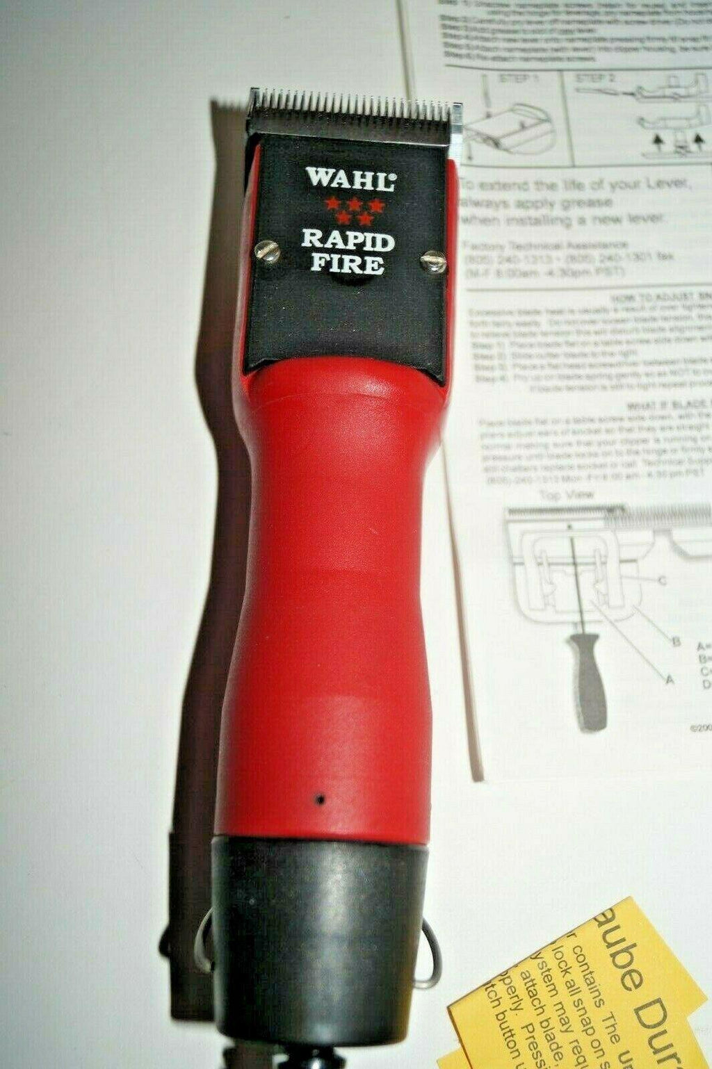 Wahl Professional Five Star Rapid Fire Clipper #8233-070 Open Box
