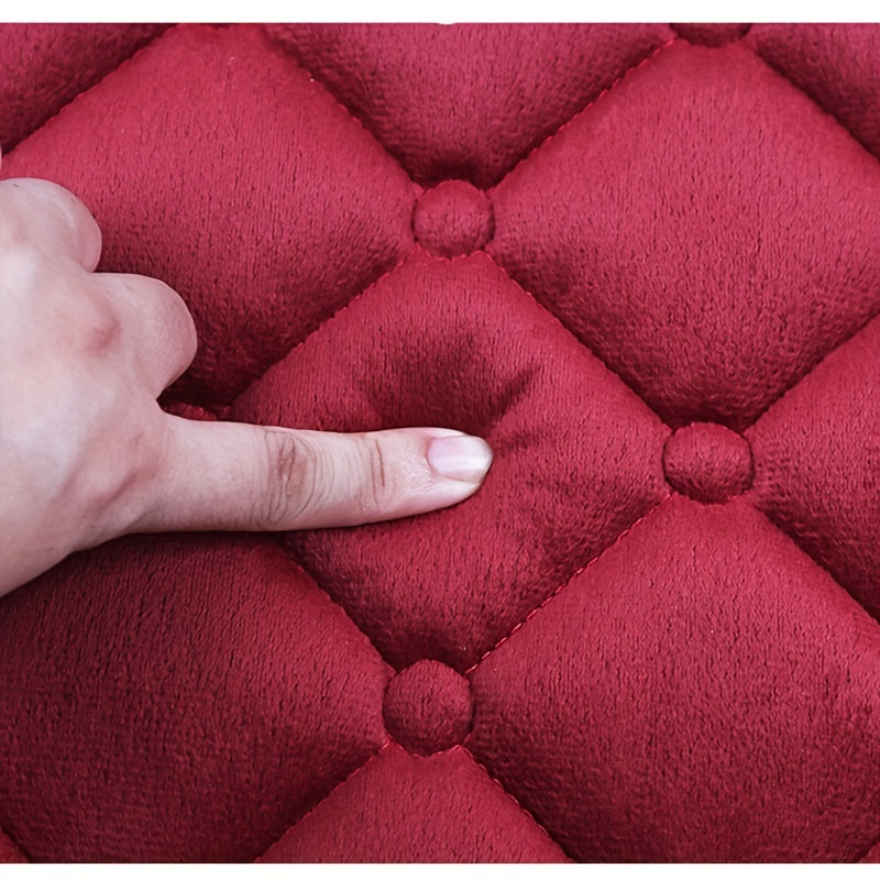 Plush Car Seat Cover Rear Cushion Breathable Protector Mat Pad Universal Auto Interior Back Rear Backrest Seat Cushion