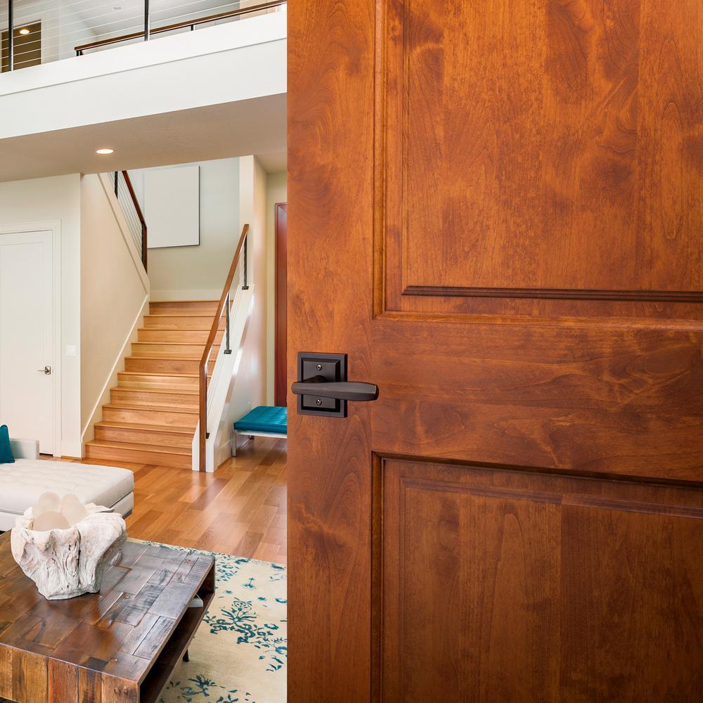 Torrey Venetian Bronze Low Profile Rose Hall/Closet PassaDoor Lever