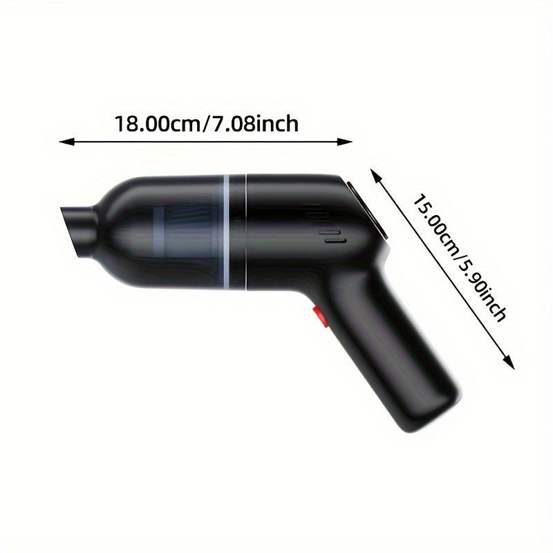 Wireless Car Vacuum Cleaner Handheld Electric Cleaning Tool Strong Suction For Home &amp; Car Use Mini Portable Car Vacuum Cleaner Pet Hair Cleaner