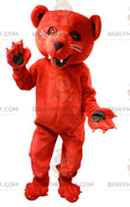 Intimidating Roaring Red Bear BIGGYMONKEYMascot Costume