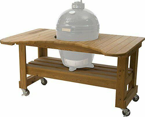 Ceramic Grills Oval/Kamado Cypress Table