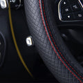 Car PU Leather Steering Wheel Cover