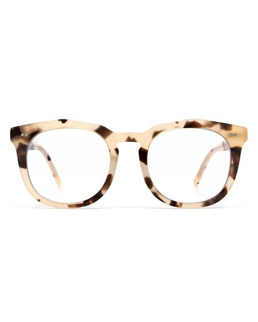Diff X VICI - Weston Cream Tortoise Blue Light Glasses