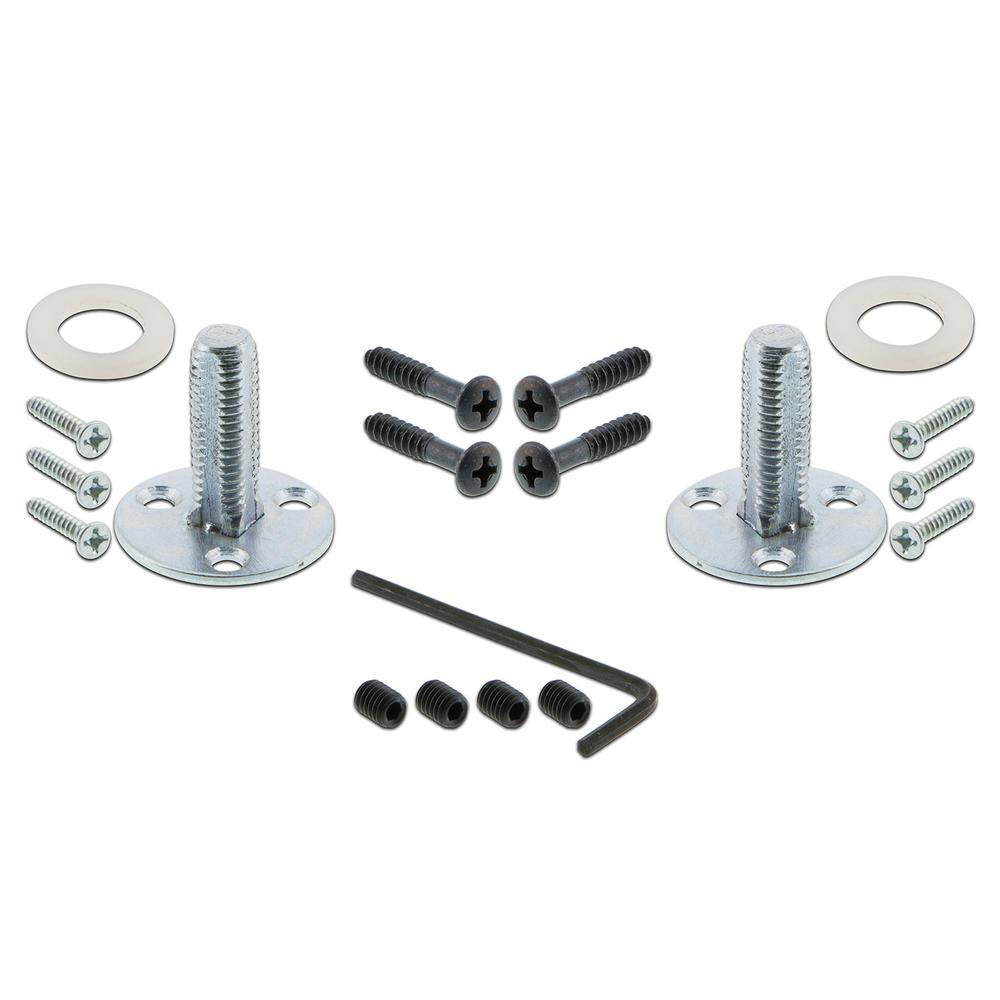 Meadows Plate Double Dummy Parlor Lever in Oil-Rubbed Bronze
