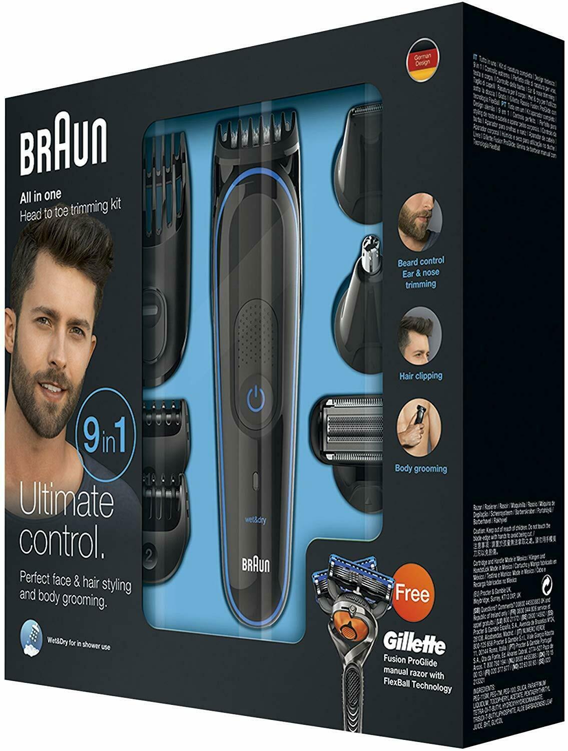 Braun MGK3085 Set Shaving Multifunction 9 in 1