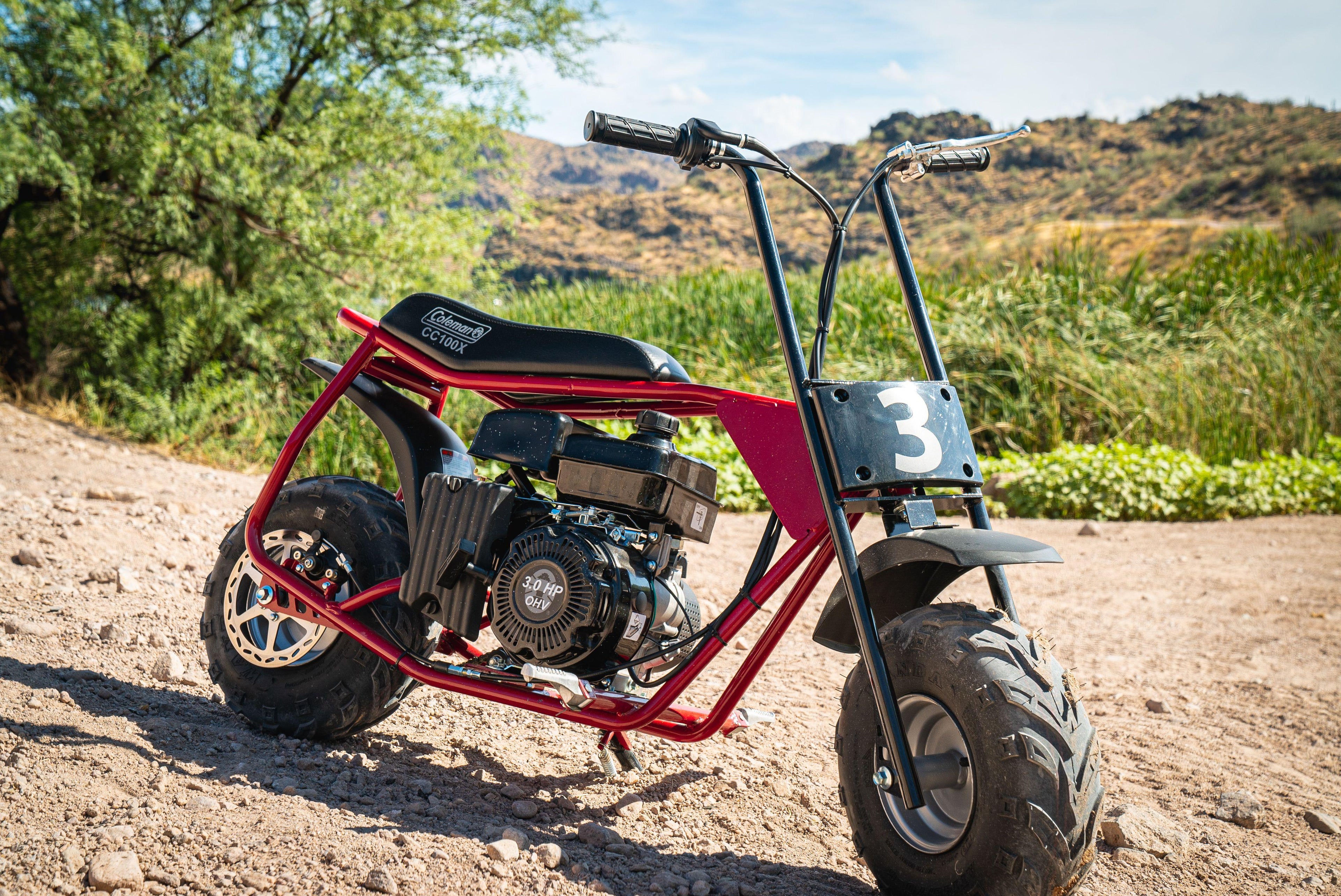 Powersports 100cc Gas Powered Trail Mini Bike-Ride On