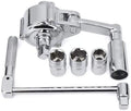 Yadianna Multiplier Spanner Torque Wrench Lug Nut Remover 1/2 Drive Socket Nut Puller Repair Tools Universal Hand Tools