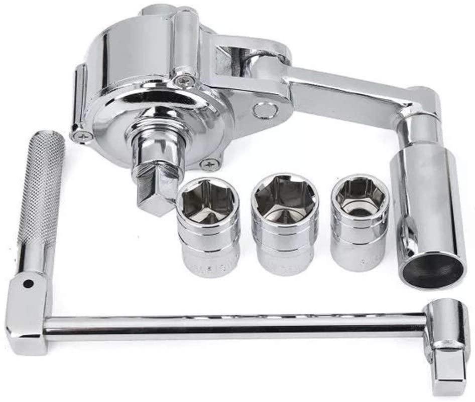 Yadianna Multiplier Spanner Torque Wrench Lug Nut Remover 1/2 Drive Socket Nut Puller Repair Tools Universal Hand Tools