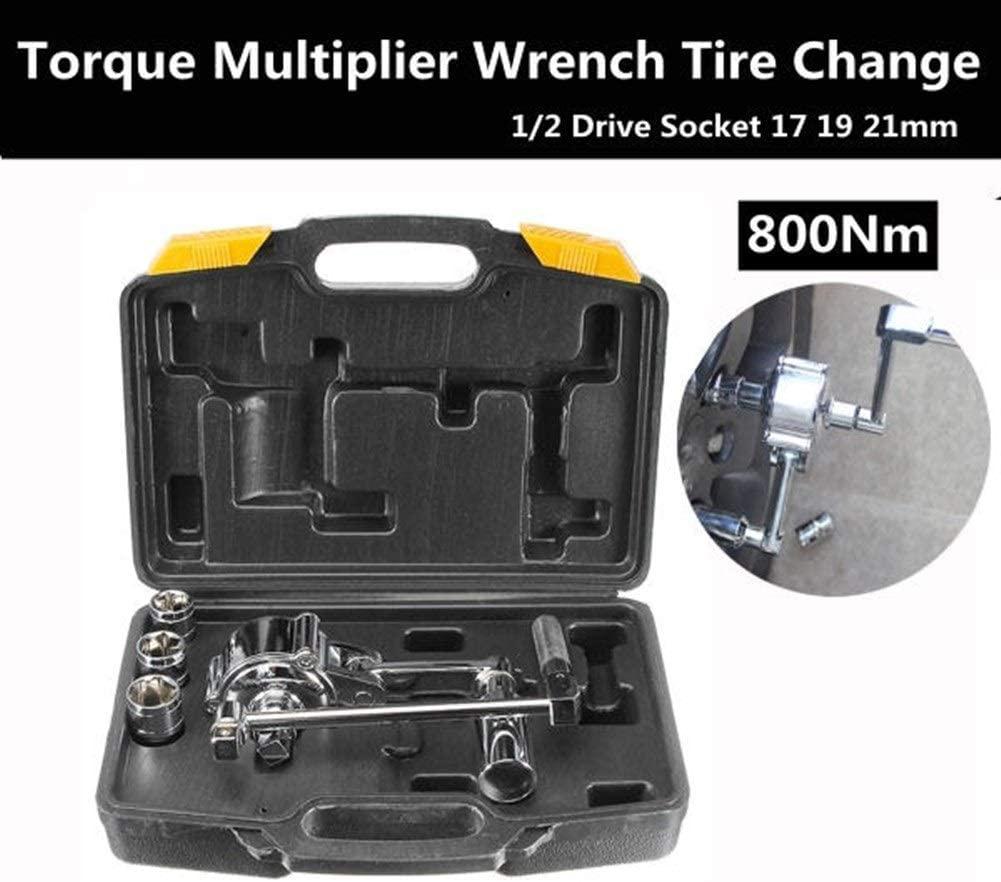 Yadianna Multiplier Spanner Torque Wrench Lug Nut Remover 1/2 Drive Socket Nut Puller Repair Tools Universal Hand Tools