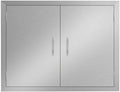 Seeutek Outdoor Kitchen Doors BBQ Access Door 31W X 24H Inch -  Steel D