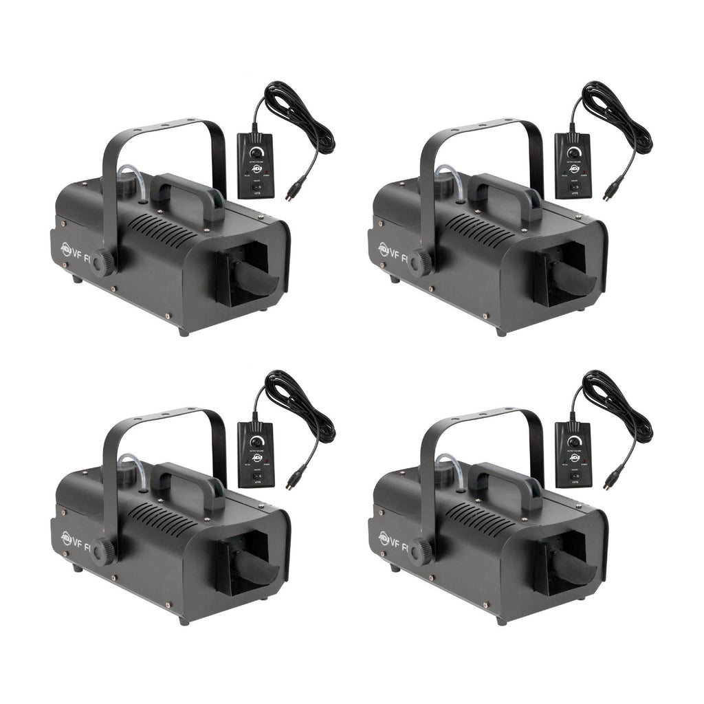 American DJ Snow Machine 600W High Output Area Effect with Wired Remote (4 Pack)