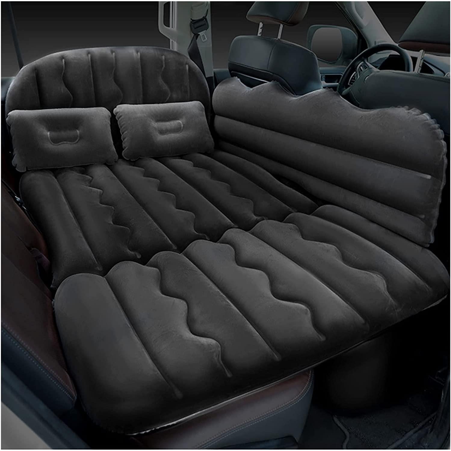 Inflatable Car Air Mattress Inflatable Bed Multifunctional Outdoor Inflatable Mattress Car Travel Bed Car Supplies