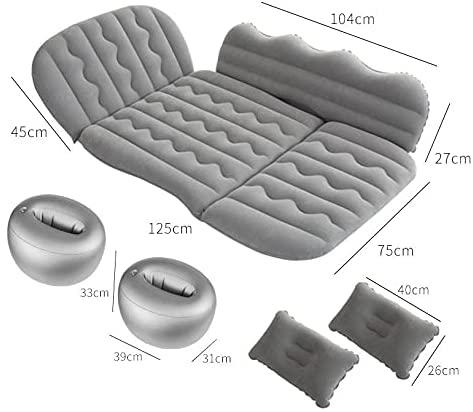 Inflatable Car Air Mattress Inflatable Bed Multifunctional Outdoor Inflatable Mattress Car Travel Bed Car Supplies