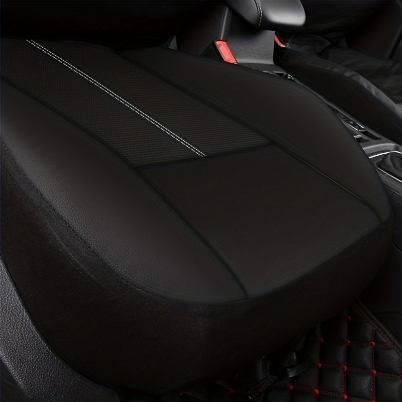 Car PU Leather Seat Cover High Quality Full Set universal cars Leather Seat Cover 5 Seat Protection Cover Suitable For Most Cars