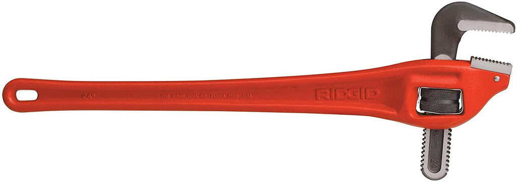 End Pipe Wrench, Forged Steel, 24in L