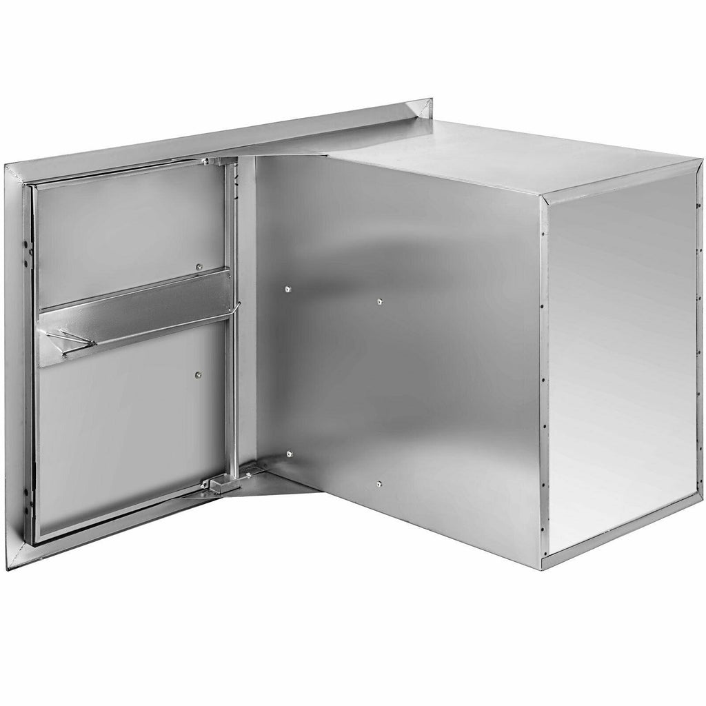 Outdoor Kitchen Door Drawer Combo 33"X22" Paper Rack  Steel BBQ Island