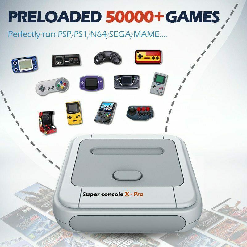 Retro Video Game Console for PSP MD N64 MAME Portable Game Player with Controlle