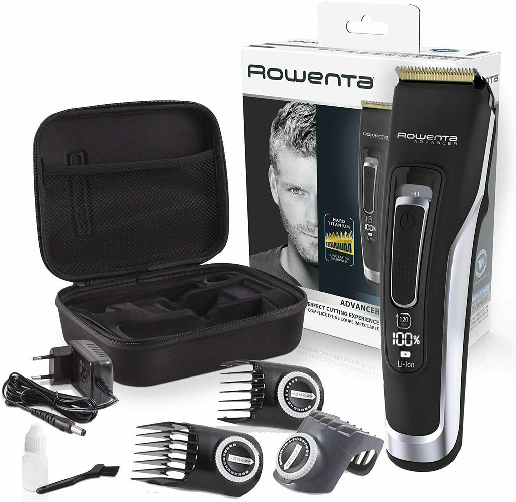 Rowenta Advancer Tn5200f0 Trimmer With Blades Stainless Steel Revestiminto
