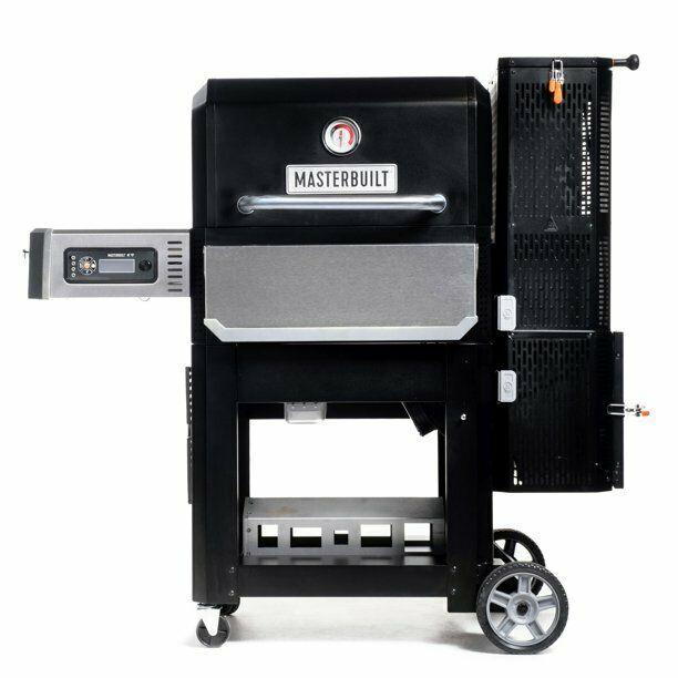 Gravity Series 800 Digital Charcoal Griddle + Grill+ Smoker in Black